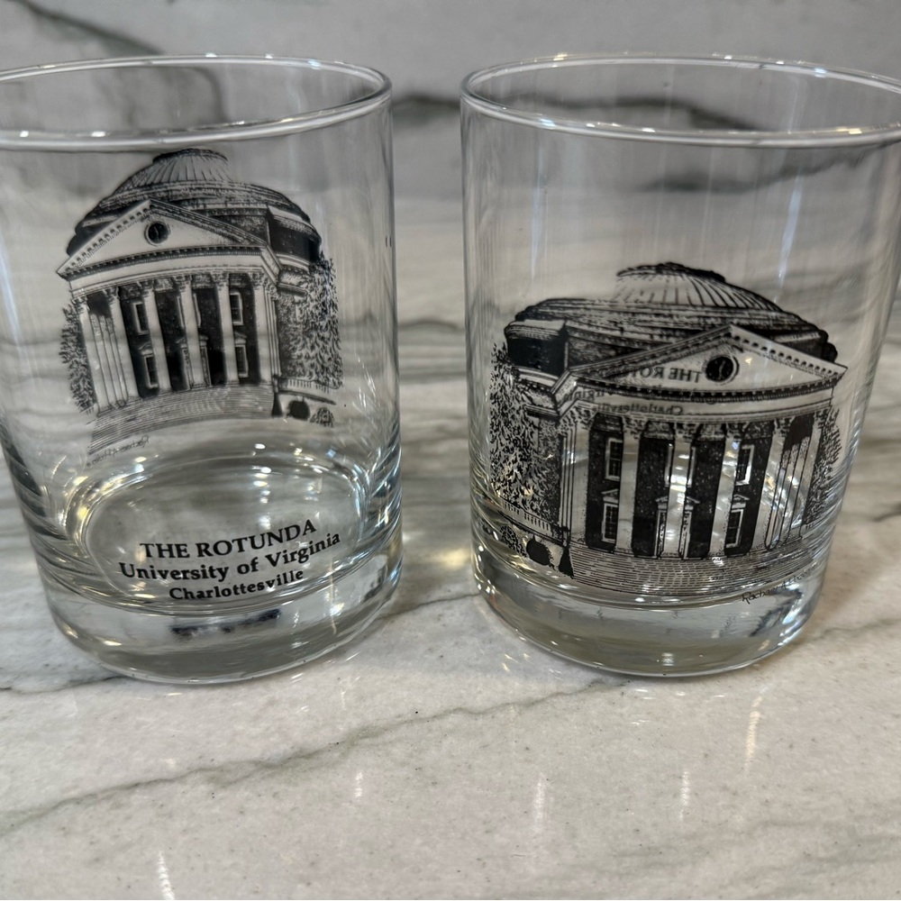 University of Virginia Rotunda Glass Set